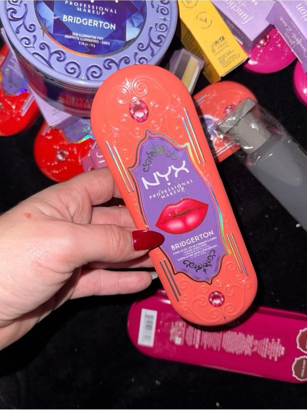 Bridgerton Red Lip set Cupid red set